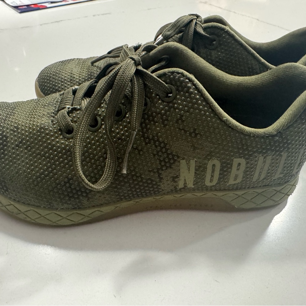 NOBULL Green Camo Trainers